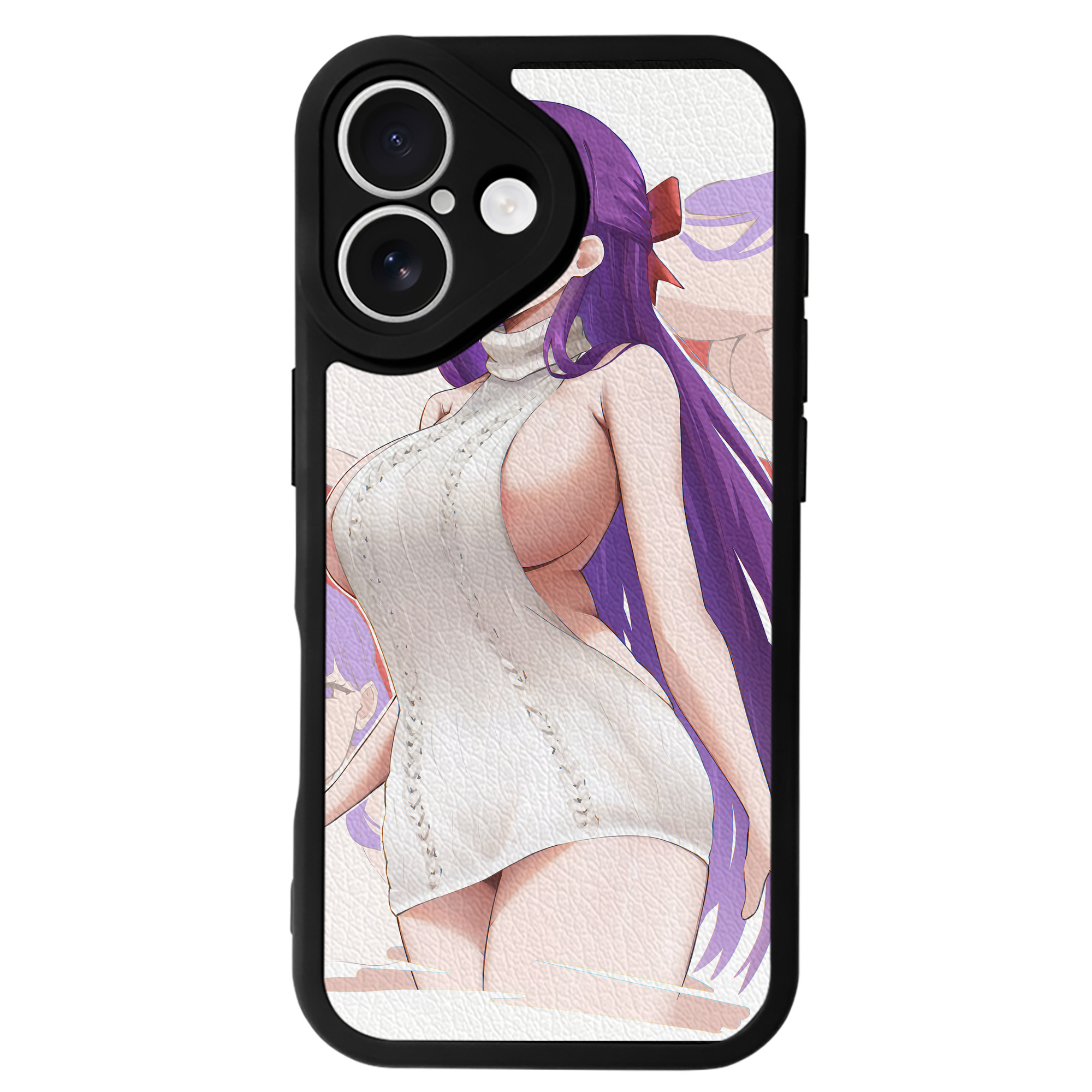 （画像用） 葬送のフリーレン Frieren 【iPhone 16シリーズ対応】シリコンスマホケース（レザー調） 材質：シリコン